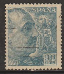 Spain Sc#695a Used