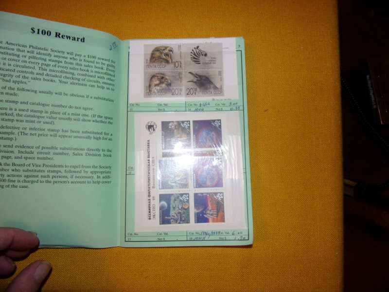 RUSSIA COLLECTION IN APPROVAL BOOK, MINT/USED