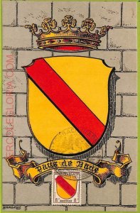 ad3322 - GERMANY French Zone - Postal History - MAXIMUM CARD - HERALDRY 1948