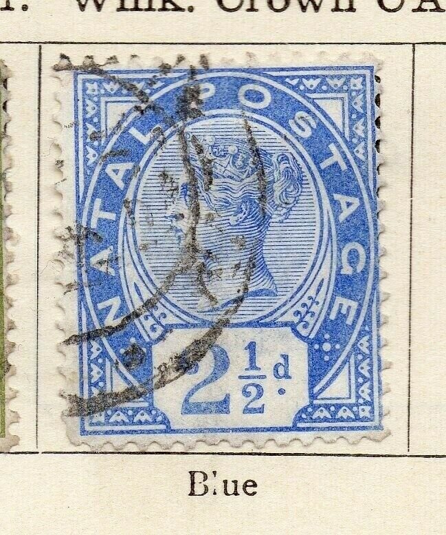 Natal South Africa 1887-91 Early Issue Fine Used 2.5d. NW-103772