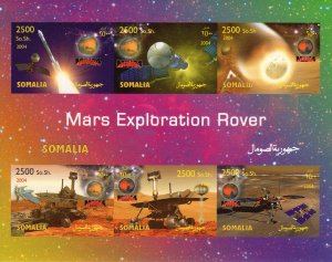 Somalia 2004 Mars Exploration Rover Space Sheetlet (6) IMPERFORATED MNH