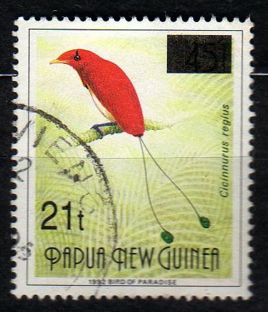 Papua New Guinea - used - #878B - Bird