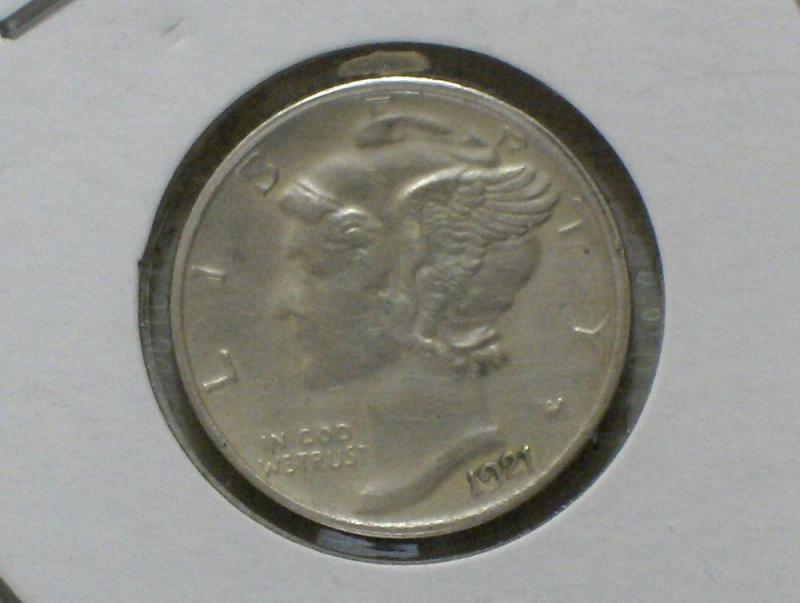1921 D Mercury Dime Copy