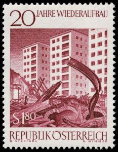 Austria - Scott 742 - Mint-Never-Hinged
