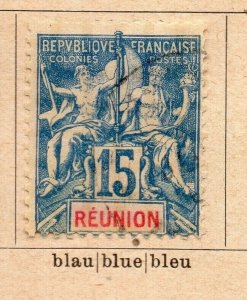 Reunion 1893 Early Issue Fine Used 15c. NW-238629