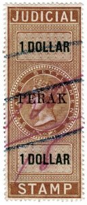 (I.B) Malaya States Revenue : Perak Judicial $1