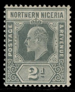 NORTHERN NIGERIA EDVII SG30, 2d grey, M MINT.