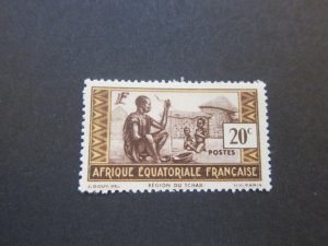 French Equatorial Africa 1940 Sc 40 MNH