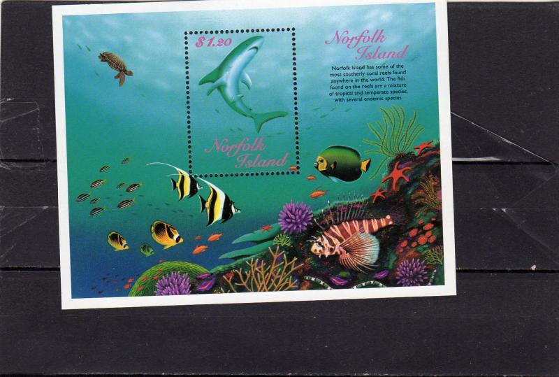 Norfolk Island Marine Life MNH M/s