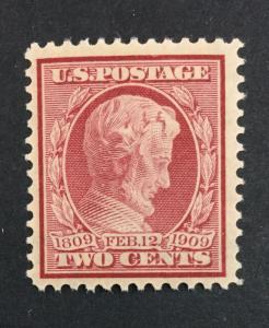 US #367 MINT OG NH VF $15 LOT #5598