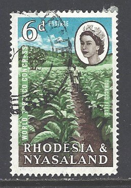 Rhodesia & Nyasaland Sc # 185 used (RS)