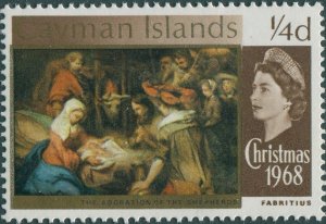 Cayman Islands 1968 SG215 ½d Christmas MNH