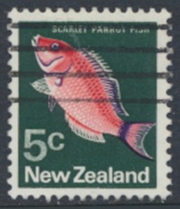 New Zealand  SC# 444  Used  Fish  see details & scans             