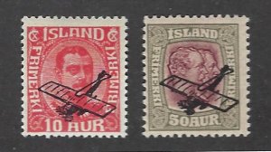 Iceland SC C1-C2 Mint F-VF SCV$71.10...fill Quality!