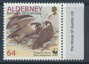 Alderney  SG A145  SC# 147 Birds  Falcon Mint Never Hinged see scan 