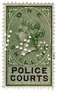 (I.B) QV Revenue : Police Courts 1/-