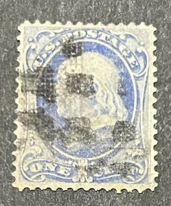 US Scott #134 VF Used CV $211/ Price $95 + FREE shipping!