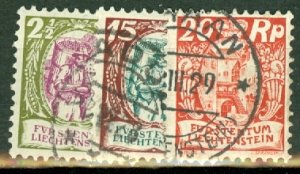 KT: Liechtenstein 74-81 used CV $162; scan shows only a few