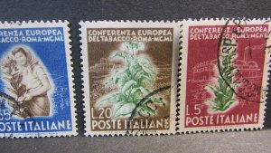 Italy #544-46 Used - WDWPhilatelic (9-24)