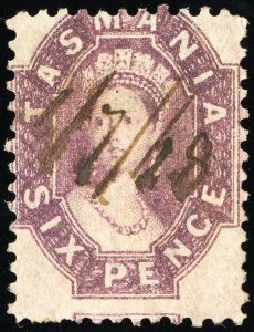 Tasmania Stamps # 32 Used VF Scott Value $32.00