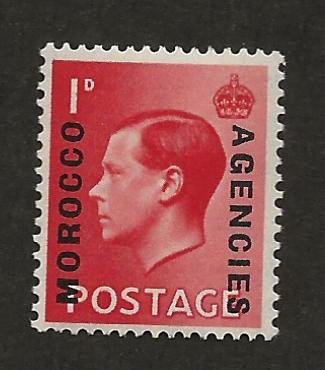 GREAT BRITAIN OFFICES - MOROCCO SC# 244a  FVF/MNH 1936