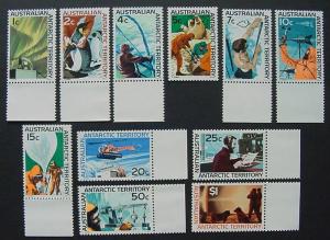 Australian Antarctic Territory, Scott L8-L18, MNH Set