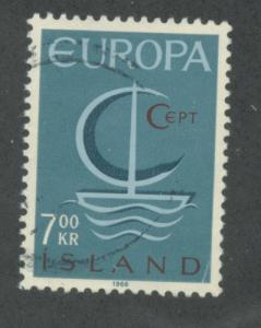 Iceland 384  VF  Used