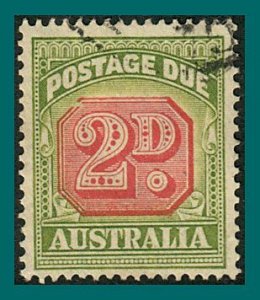 Australia 1946 Postage Due, 2d used #J73,SGD121