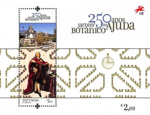 Portugal 2018, Botanical garden s/s, MNH