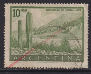 Argentina 640 Cliffs of Humahuaca 1955