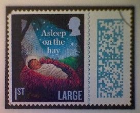 Great Britain, Stanley Gibbons 5103, used(o), 2023, Christmas: Child, 1st-Lg