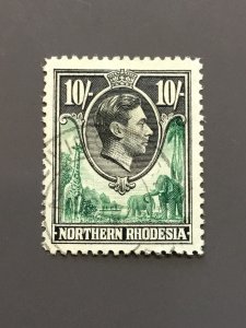Northern Rhodesia 44 VF Used. Scott $ 32.50