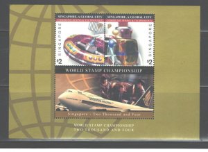 SINGAPORE 2003WORLD STAMP CHAMPIONSHIP,MS#1058g (Singapore Airlines)MNH