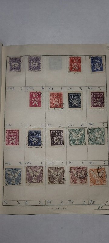 Dealer Stamp Approval Book(Czechoslovakia, Denmark, Finland, France)