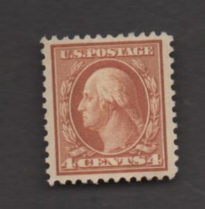 Scott # 503  unused  hinged   Washington Franklin issue  1917