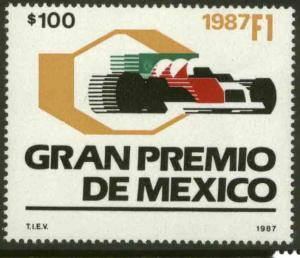 MEXICO 1517 Formula 1 Grand Prix MNH
