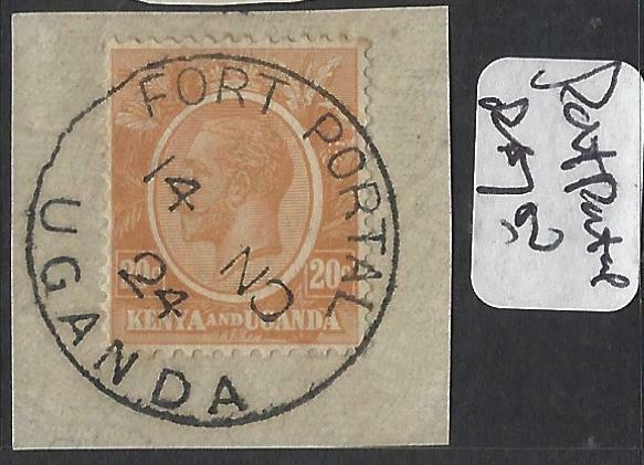 KENYA, UGANDA (P3105B) KGV CANCELS. NI LASIMA TAZAMA!!  FORT PORTAL  CDS  VFU