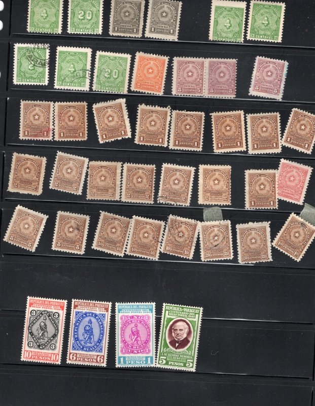 Paraguay Accumulation Used/Mostly Unused 17212