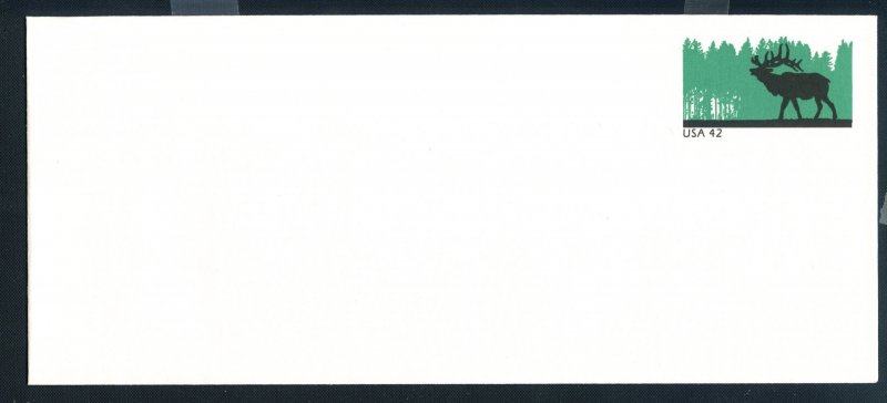 US Scott's # U663 42 Cent- Elk - No. 10 Envelope- Unused