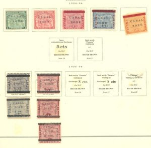 CANAL ZONE #SET/MIXED CONDITION 