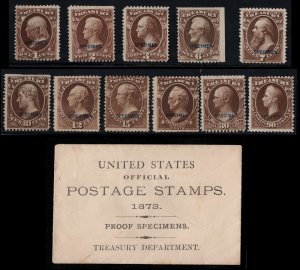 MALACK O72- 82s VF to Fine mint NH, no gum as issued..MORE.. k2728