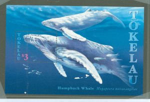 Tokelau  #242  Souvenir Sheet (Fauna)