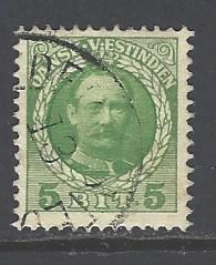 Danish West Indies 43 used (RS)