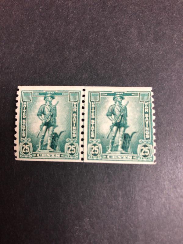 WS13 Line Pair Mint NH