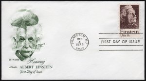 SC#1774 15¢ Albert Einstein: Artmaster (1979) Unaddressed
