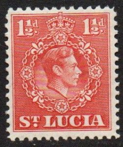 St. Lucia Sc #113 Mint Hinged