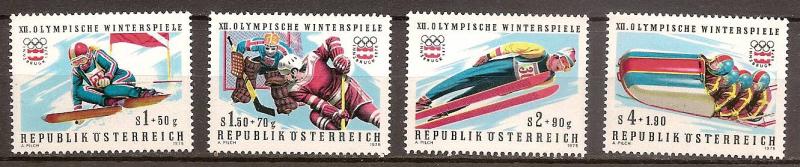 Austria - Mi. 1479-82 (Olympics) - MNH - R0061