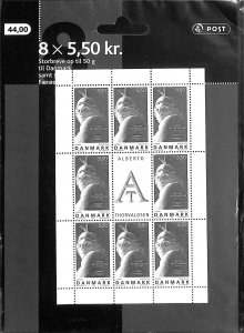 Denmark Danmark Scott 1251a MNH sheet in sealed envelope theater EUROPA 2003