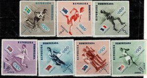DOMINICANA 1956 MELBOURNE OLYMPIC GAMES  MNH