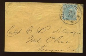 CSA 6 Used Used on Cover Front Wilmington to Mount Olive NC BZ1637